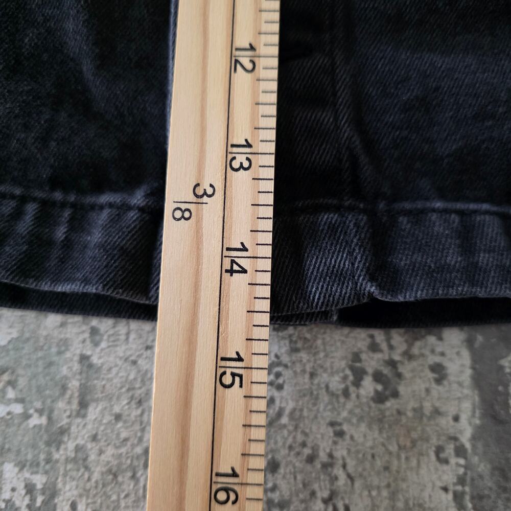 American Eagle Outfitters Black Jean Skirt Women's Size 2 - Picture 7 of 7